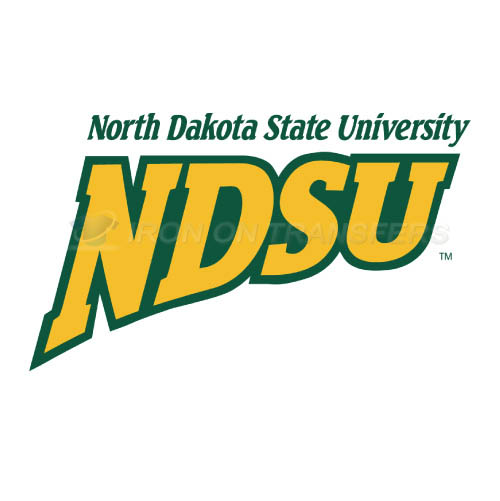 North Dakota State Bison Iron-on Stickers (Heat Transfers)NO.5597